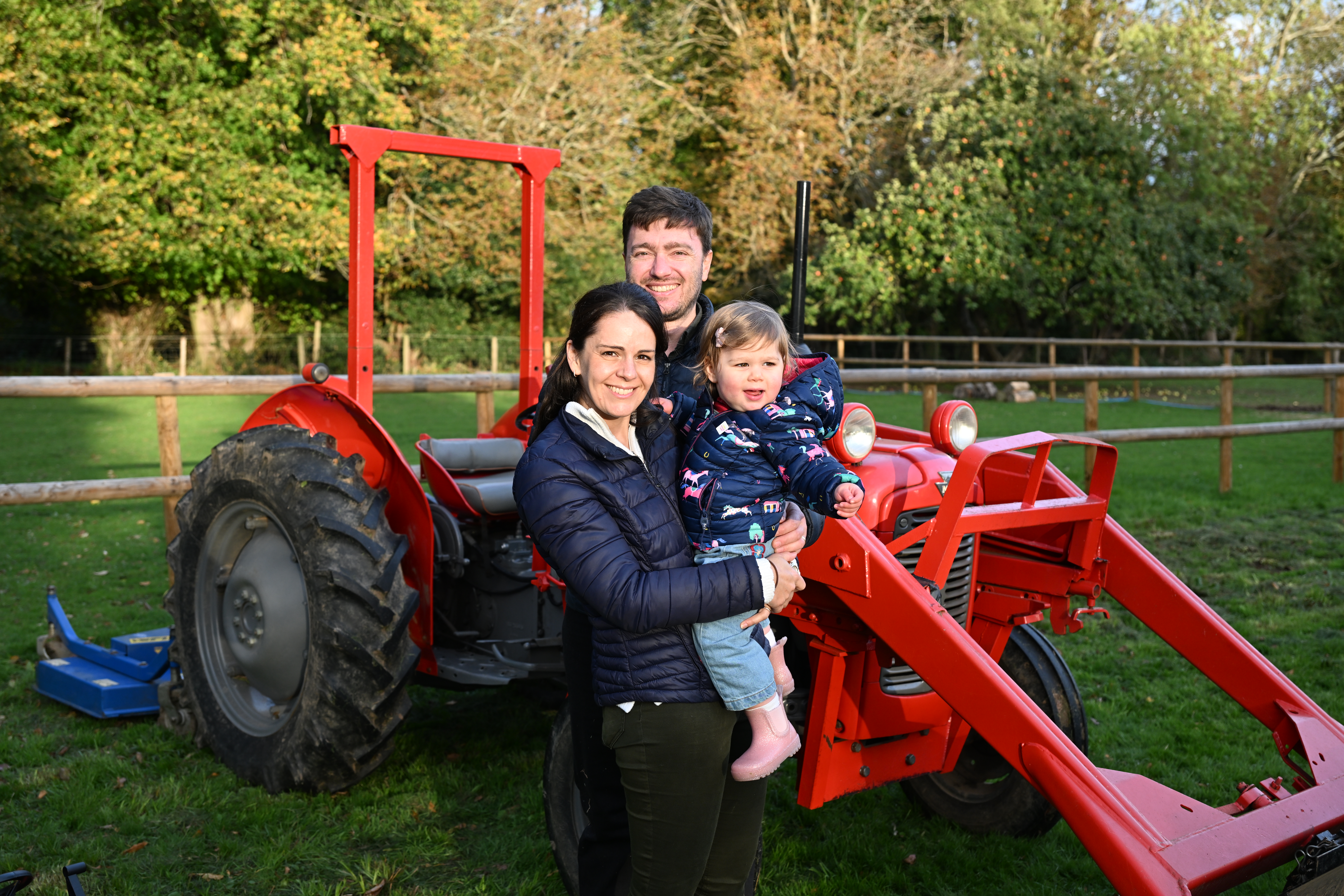 The Fitchett family at Kilnside Farm